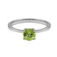 Peridot Silver Ring