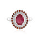 Madagascar Ruby Silver Ring