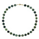 Moss Agate Silver Necklace