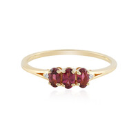 Brazilian Pink Tourmaline Silver Ring