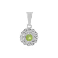 Arizona Peridot Silver Pendant