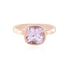 Rose de France Amethyst Silver Ring