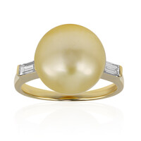 9K Golden South Sea Pearl Gold Ring (TPC)