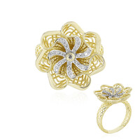 9K I1 (I) Diamond Gold Ring (Ornaments by de Melo)