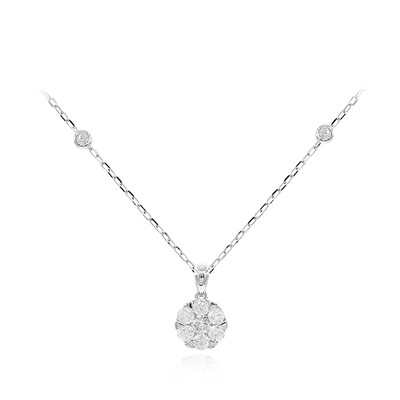 14K I1 (H) Diamond Gold Necklace (CIRARI)