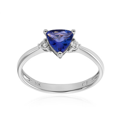 10K AAA Tanzanite Gold Ring