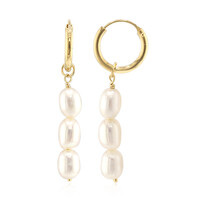 Freshwater pearl Silver Earrings