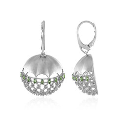 Alexandrite Silver Earrings (SAELOCANA)