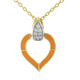 Zircon Silver Necklace