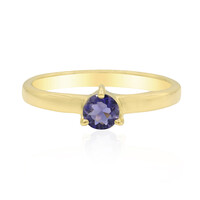 Iolite Silver Ring