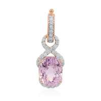 14K Kunzite Gold Pendant