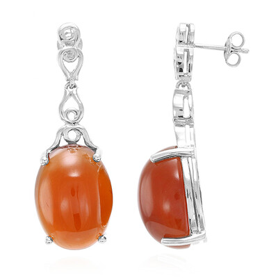 Capillitas Aragonite Silver Earrings