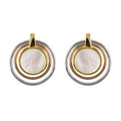 Mother of Pearl Silver Earrings