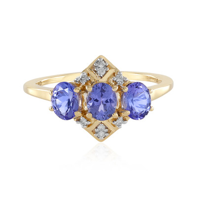 18K Tanzanite Gold Ring (Adela Gold)