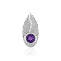 Amethyst Silver Pendant