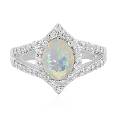 Welo Opal Silver Ring