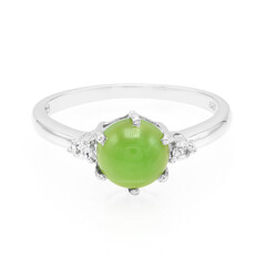 Imperial Chrysoprase Silver Ring