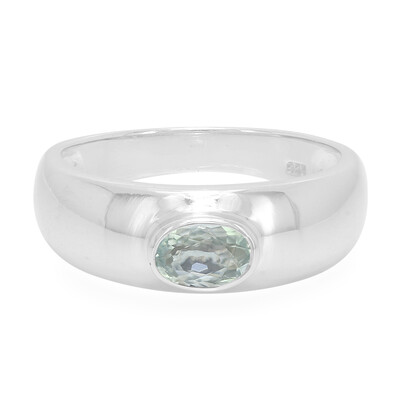 Fancy Tourmaline Silver Ring