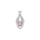 Pink Tourmaline Silver Pendant (SAELOCANA)