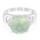 Prehnite Silver Ring