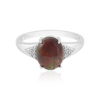 Mezezo Opal Silver Ring