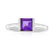 Uruguayan Amethyst Silver Ring