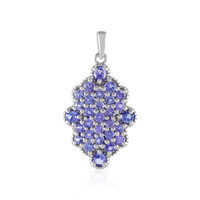 Tanzanite Silver Pendant