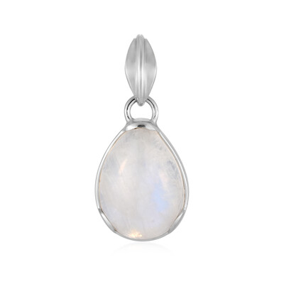 Bihar rainbow moonstone Silver Pendant