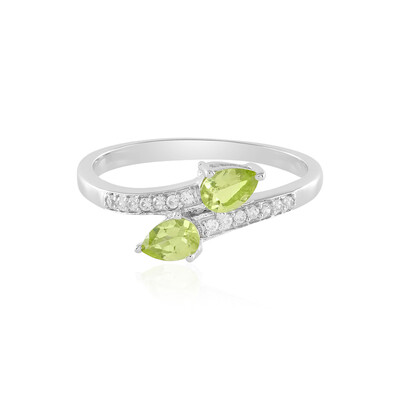 Peridot Silver Ring