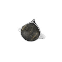 Black Oak Silver Ring