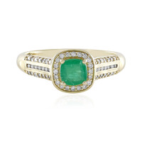 9K Zambian Emerald Gold Ring (de Melo)