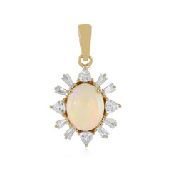 9K Australian Opal Gold Pendant (Adela Gold)