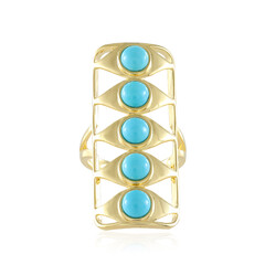 Sleeping Beauty Turquoise Silver Ring