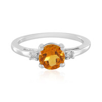 Citrine Silver Ring