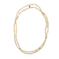 Freshwater pearl Silver Necklace (TPC)