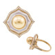 14K Mother of Pearl Gold Ring (CIRARI)