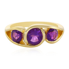 Amethyst Silver Ring