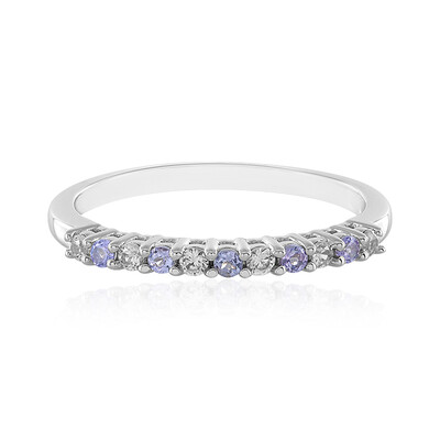 Tanzanite Silver Ring