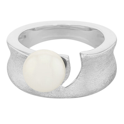 Akoya Pearl Silver Ring (MONOSONO COLLECTION)