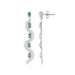 Ratanakiri Zircon Silver Earrings