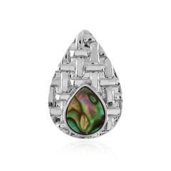 Abalone Shell Silver Pendant