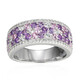 Zambian Amethyst Silver Ring