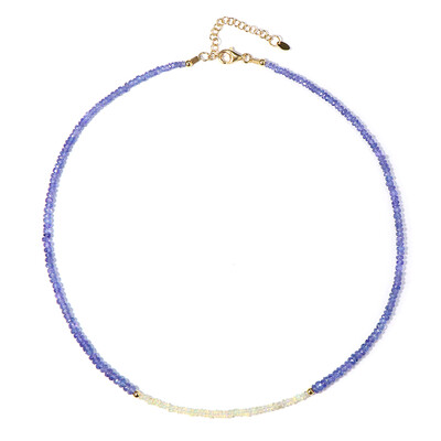 Tanzanite Silver Necklace