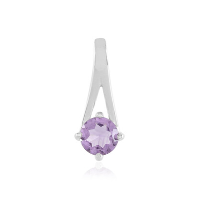 Amethyst Silver Pendant