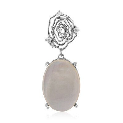 Mother of Pearl Silver Pendant (SAELOCANA)