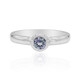 Unheated Tanzanite Silver Ring