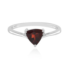 Mozambique Garnet Silver Ring