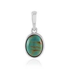 Tyrone Turquoise Silver Pendant