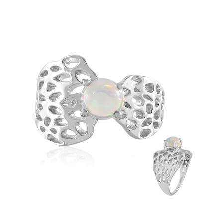 Welo Opal Silver Ring