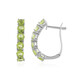 Peridot Silver Earrings